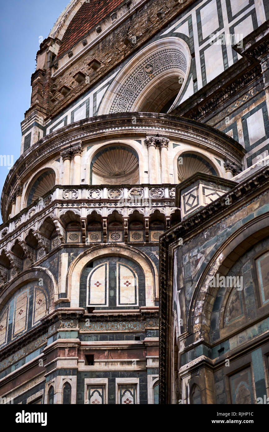 Il Duomo, la Cattedrale di Santa Maria del Fiore. Foto Stock