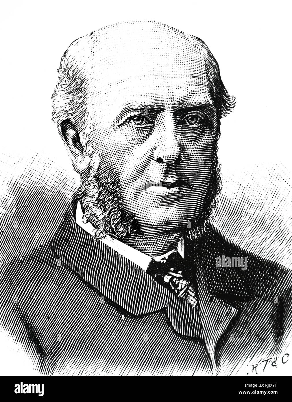 Sir Archibald Geikie (1835 - 1924), Scottish geologo e scrittore. Ritratto 1892 Foto Stock