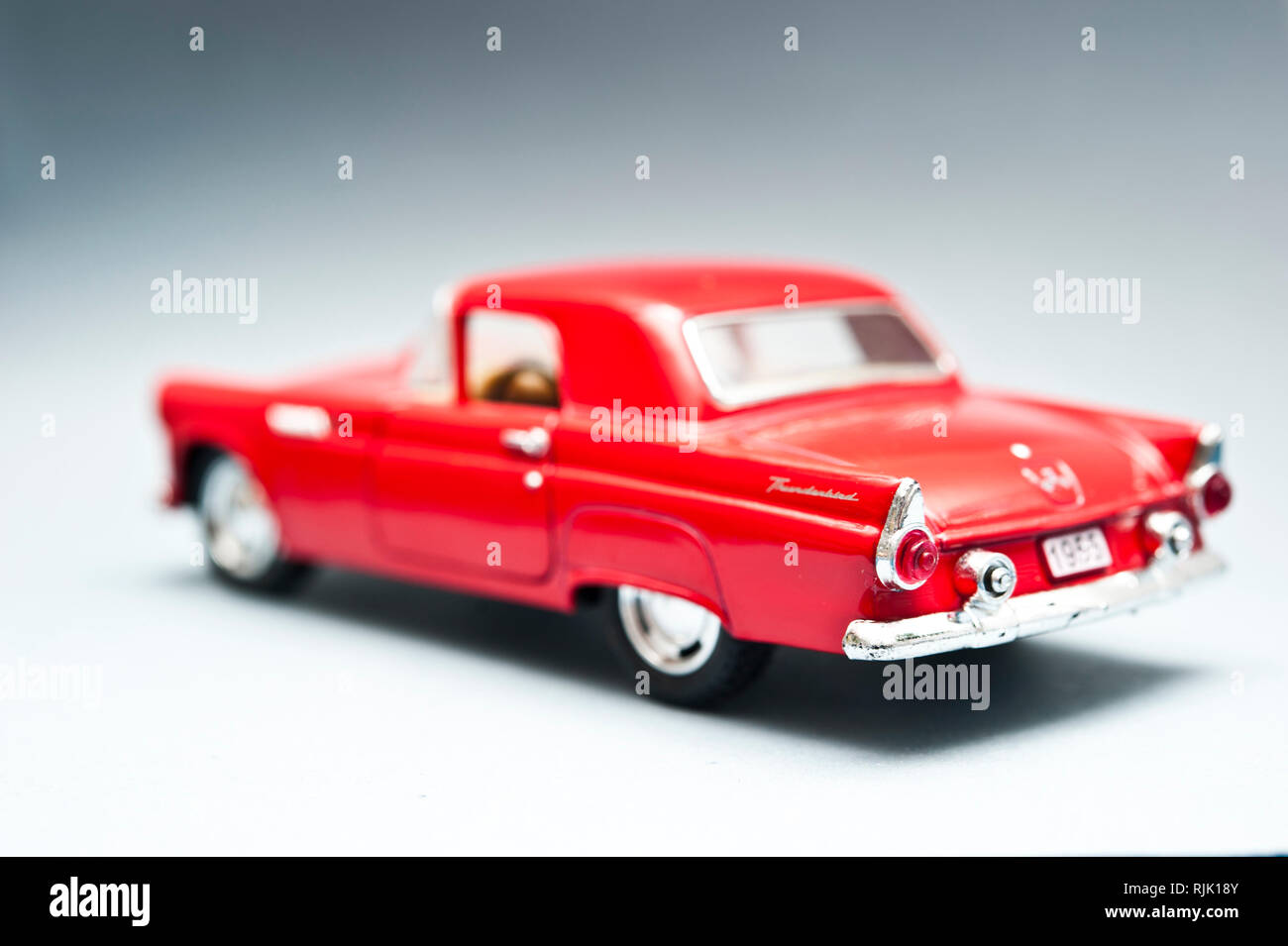 Modello di auto Ford 1955 Thunderbird Foto Stock