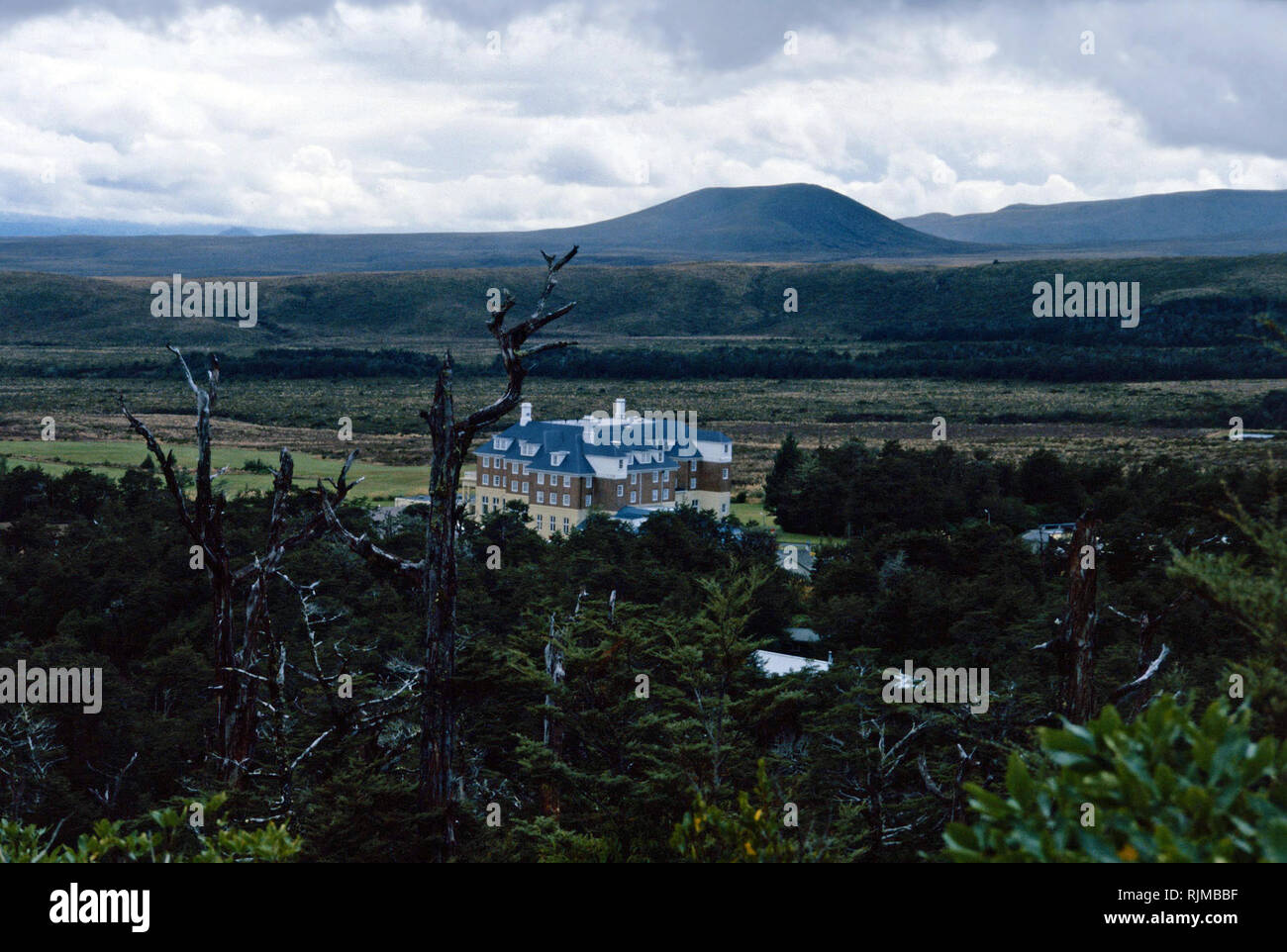 Chateau Tongariro,l'isola nord,Nuova Zelanda Foto Stock