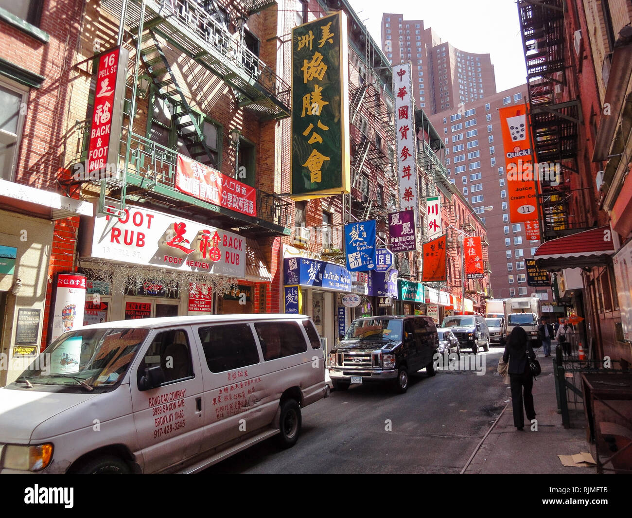 Chinatown, New York, Stati Uniti d'America Foto Stock