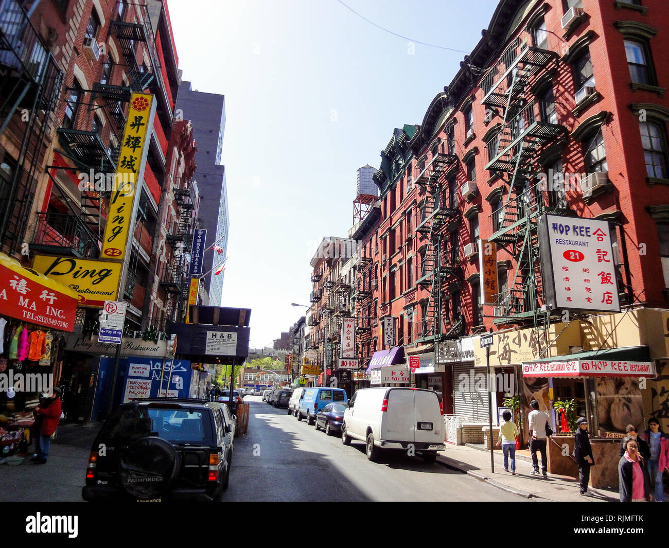 Chinatown, New York, Stati Uniti d'America Foto Stock