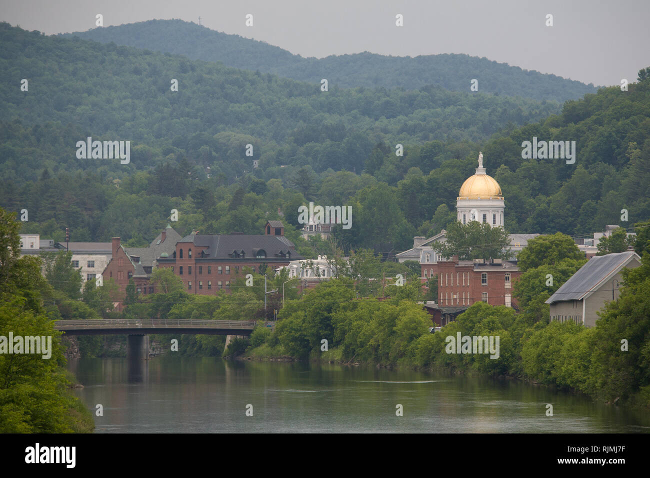 Montpelier, Washington County, Vermont, USA Foto Stock