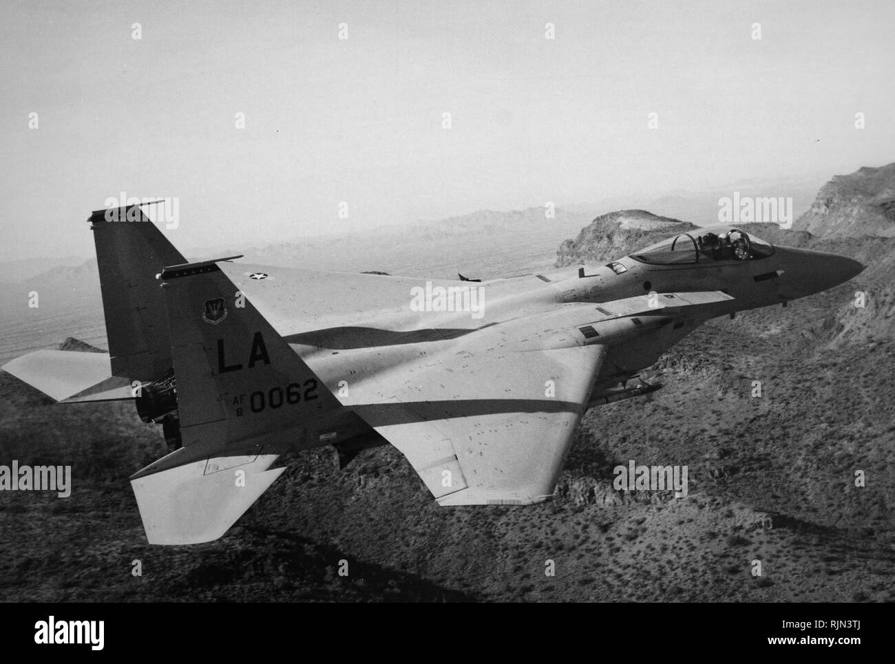 Macdonnell Douglas F-15 fighter aircraft 1993 Foto Stock