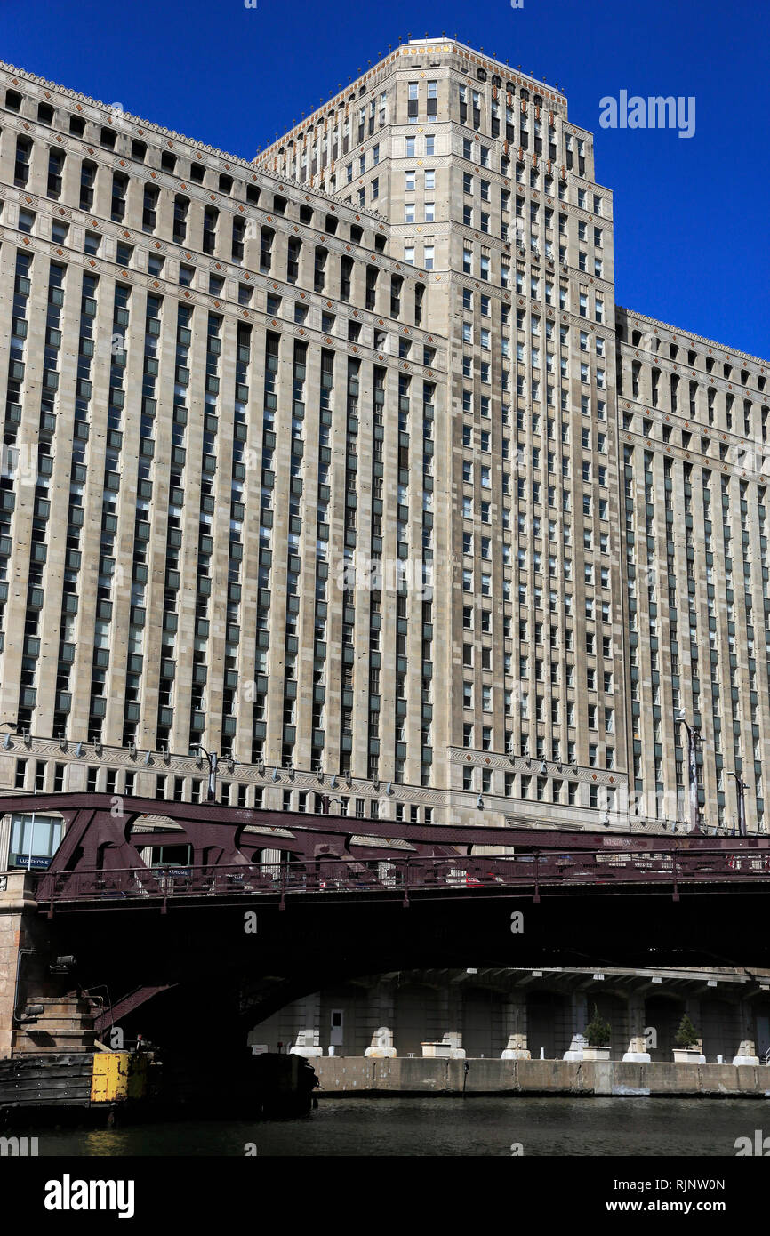 Merchandise Mart. Chicago.Illinois.USA Foto Stock