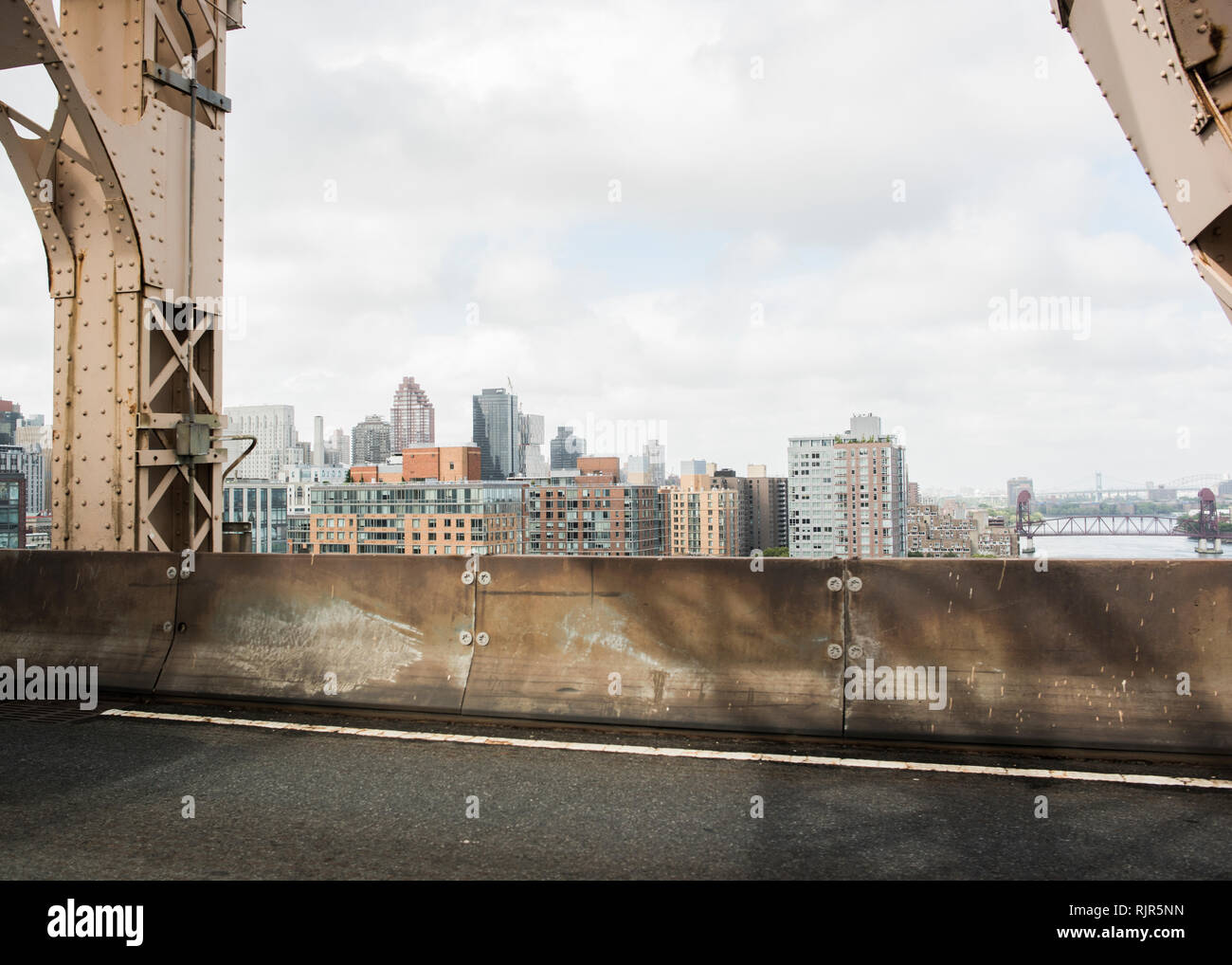 Vista della città di Brooklyn, a New York, US Foto Stock