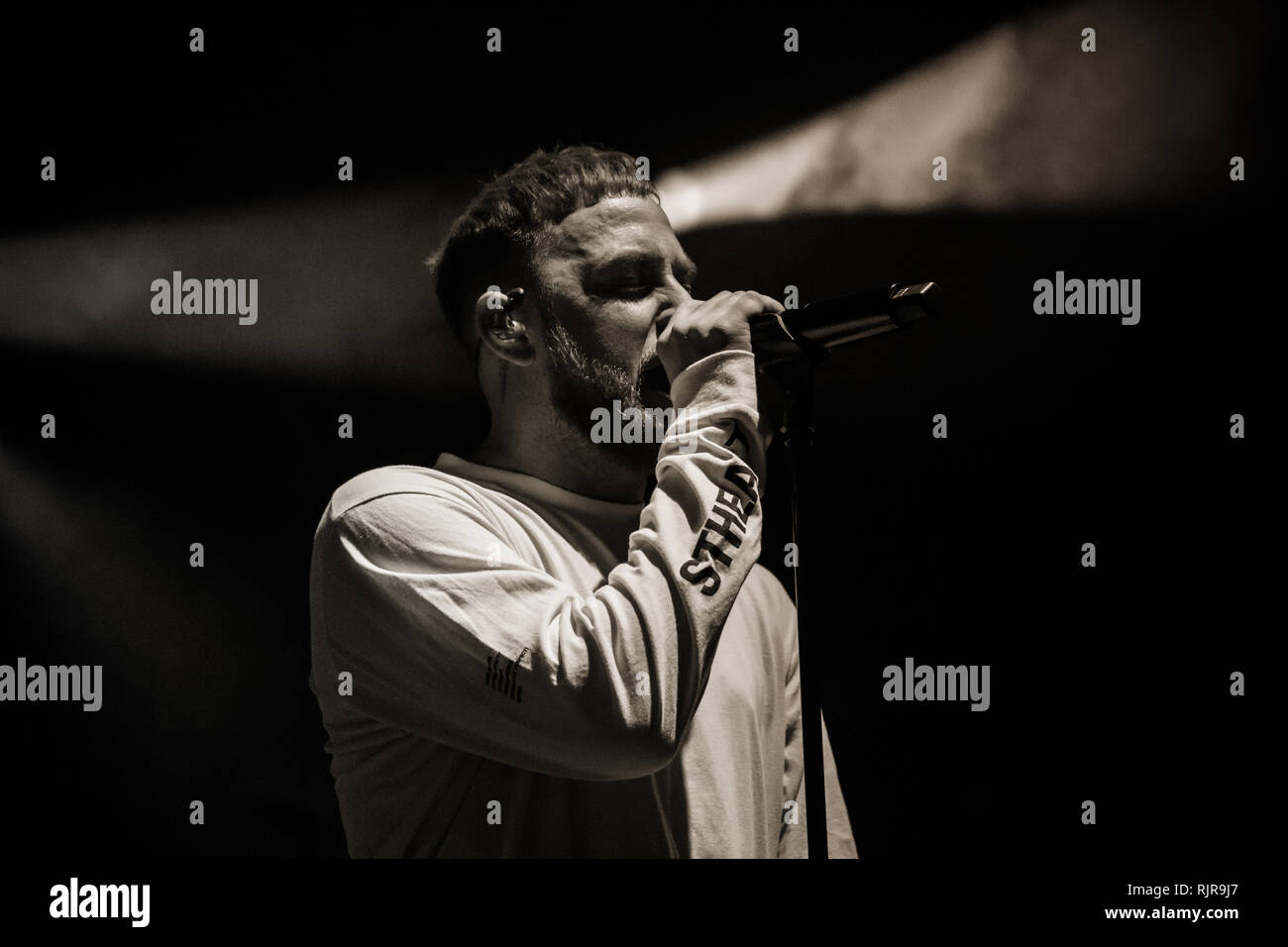 Problemi live at o2 magazzino Victoria Febbraio 2019 Foto Stock