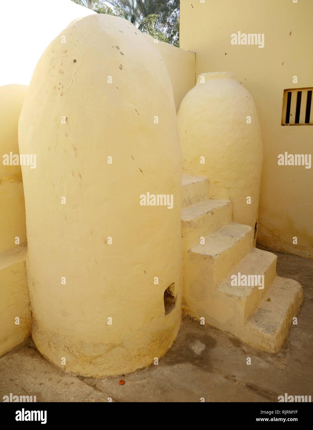 Replica XVIII dinastia, forni in cucina, di un nobile egiziano; 1800 BC Foto Stock