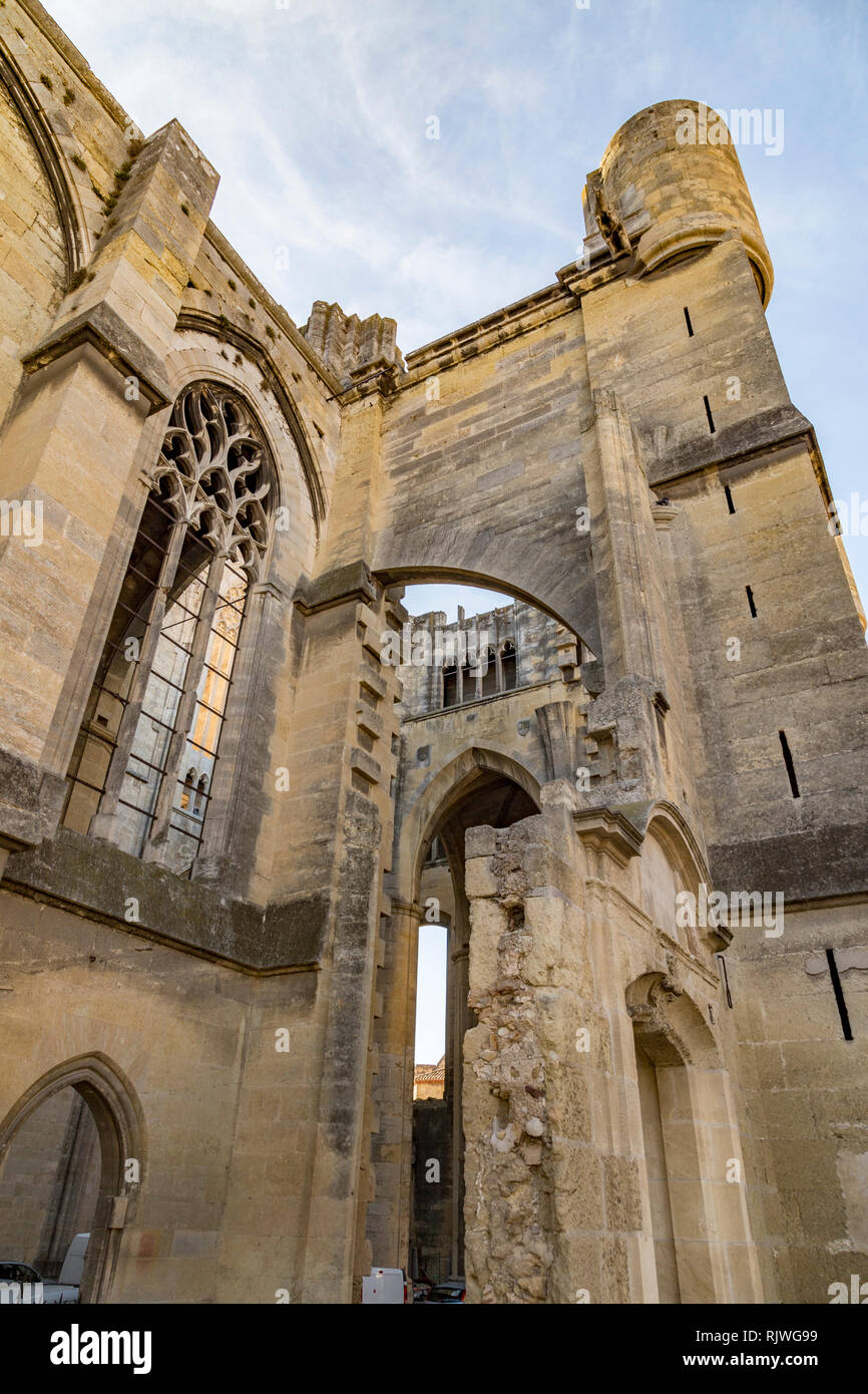 Cattedrale Saint-Just-et-Saint-Pasteur in Narbonne, Francia Foto Stock