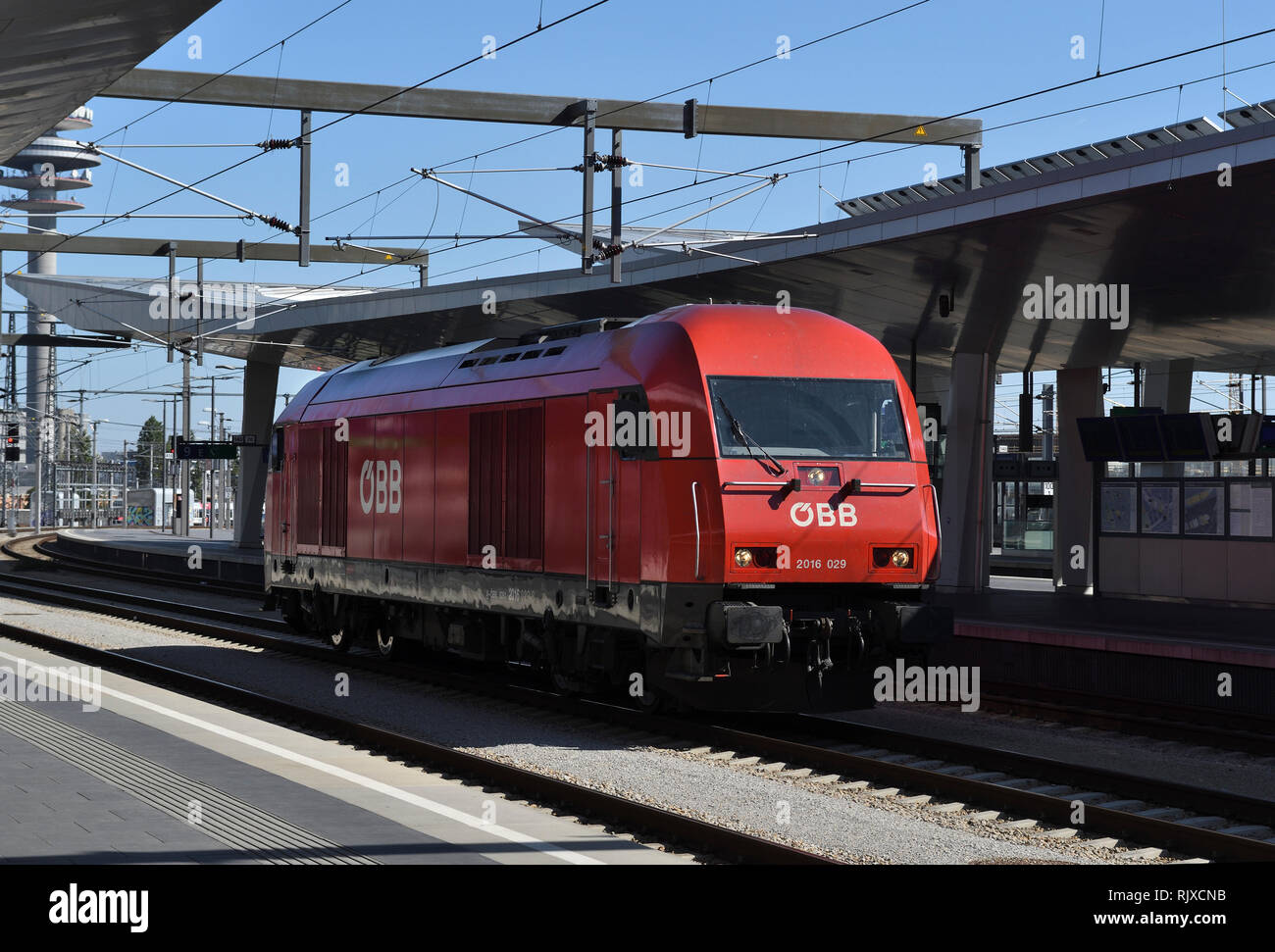 Classe 2016;locomotiva diesel-elettriche;principale di Vienna;austria Foto Stock