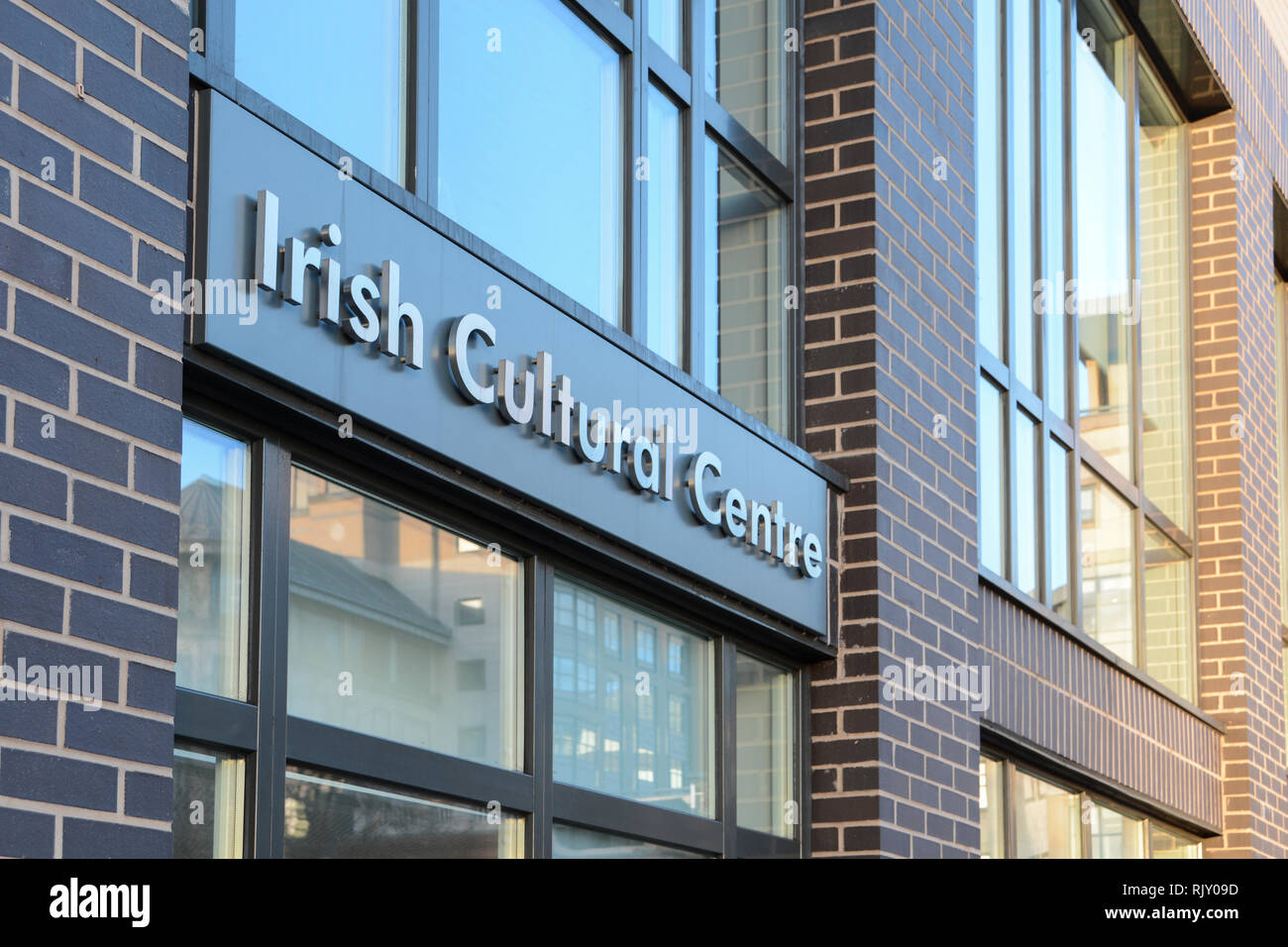 Irish Cultural Center, 5 nero's Road, Hammersmith, Londra W6, Regno Unito Foto Stock