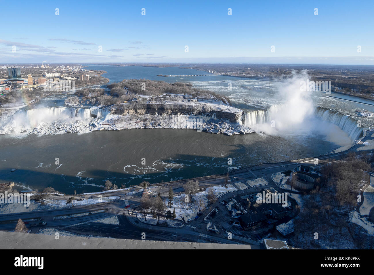 Cascate del Niagara in Canada Foto Stock