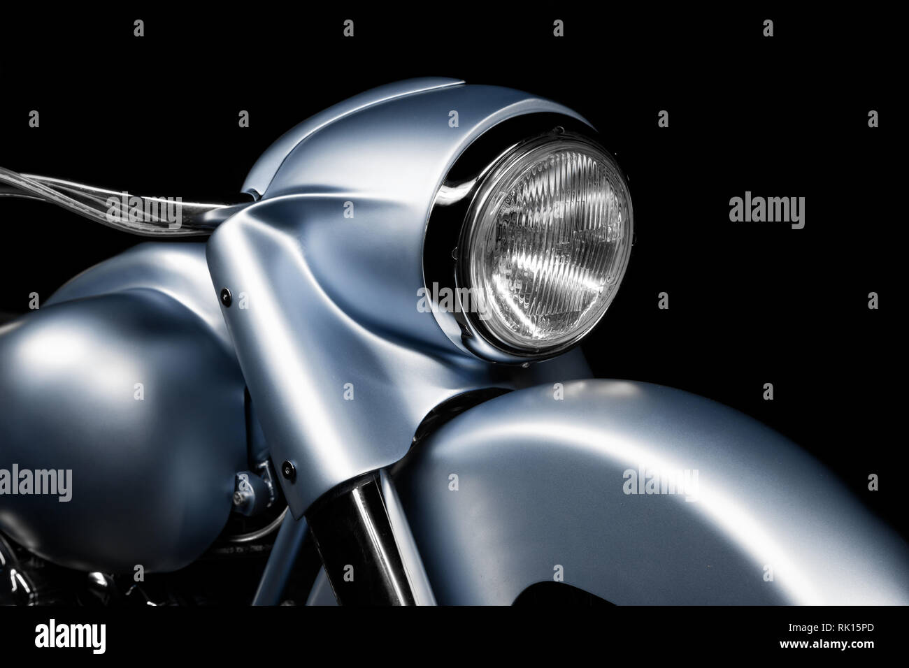 Ruota grande dispositivo di insaccaggio Harley Davidson Foto Stock