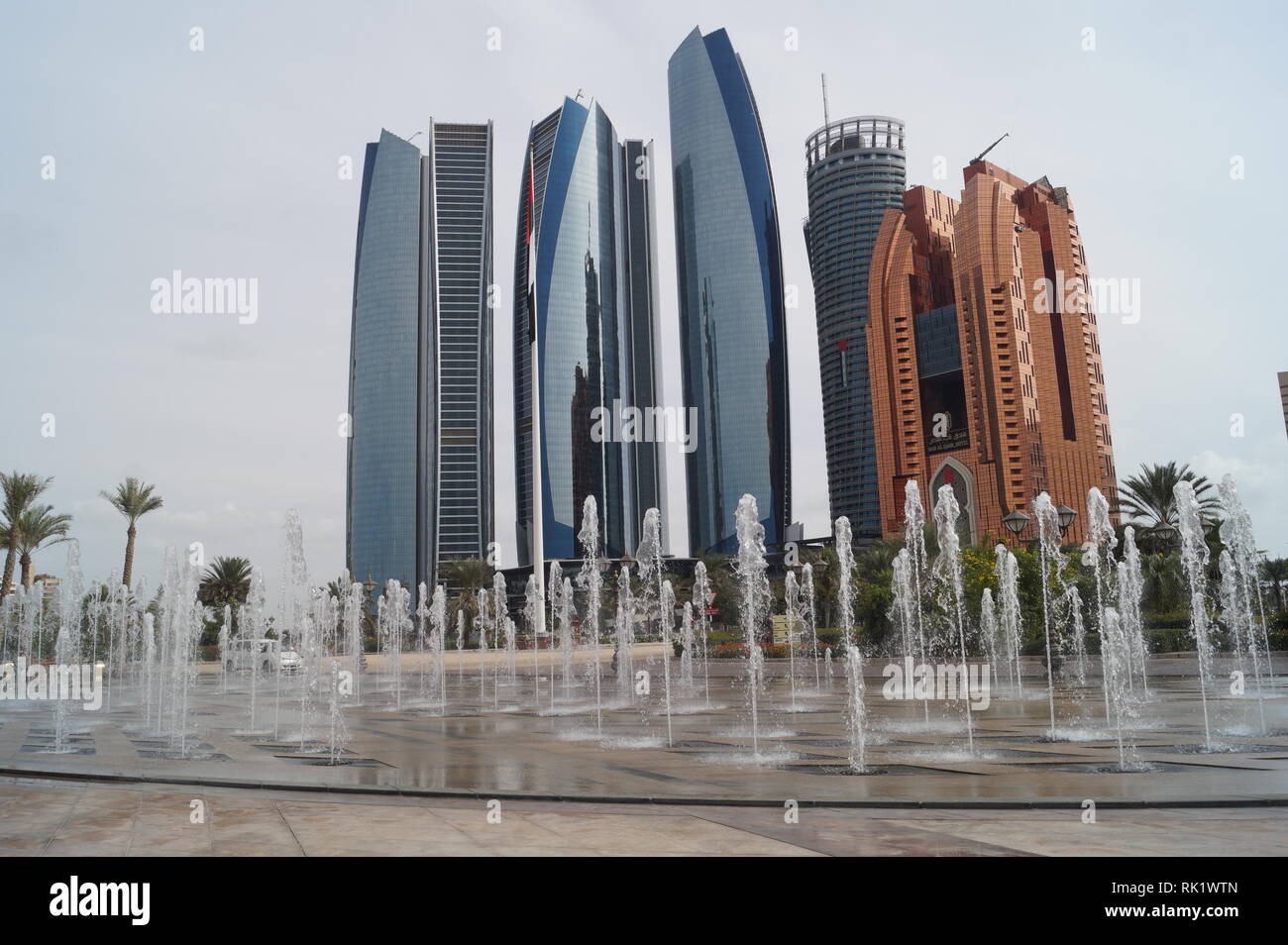 Escursione di un giorno a Emirates Palace - Abu Dhabi Foto Stock