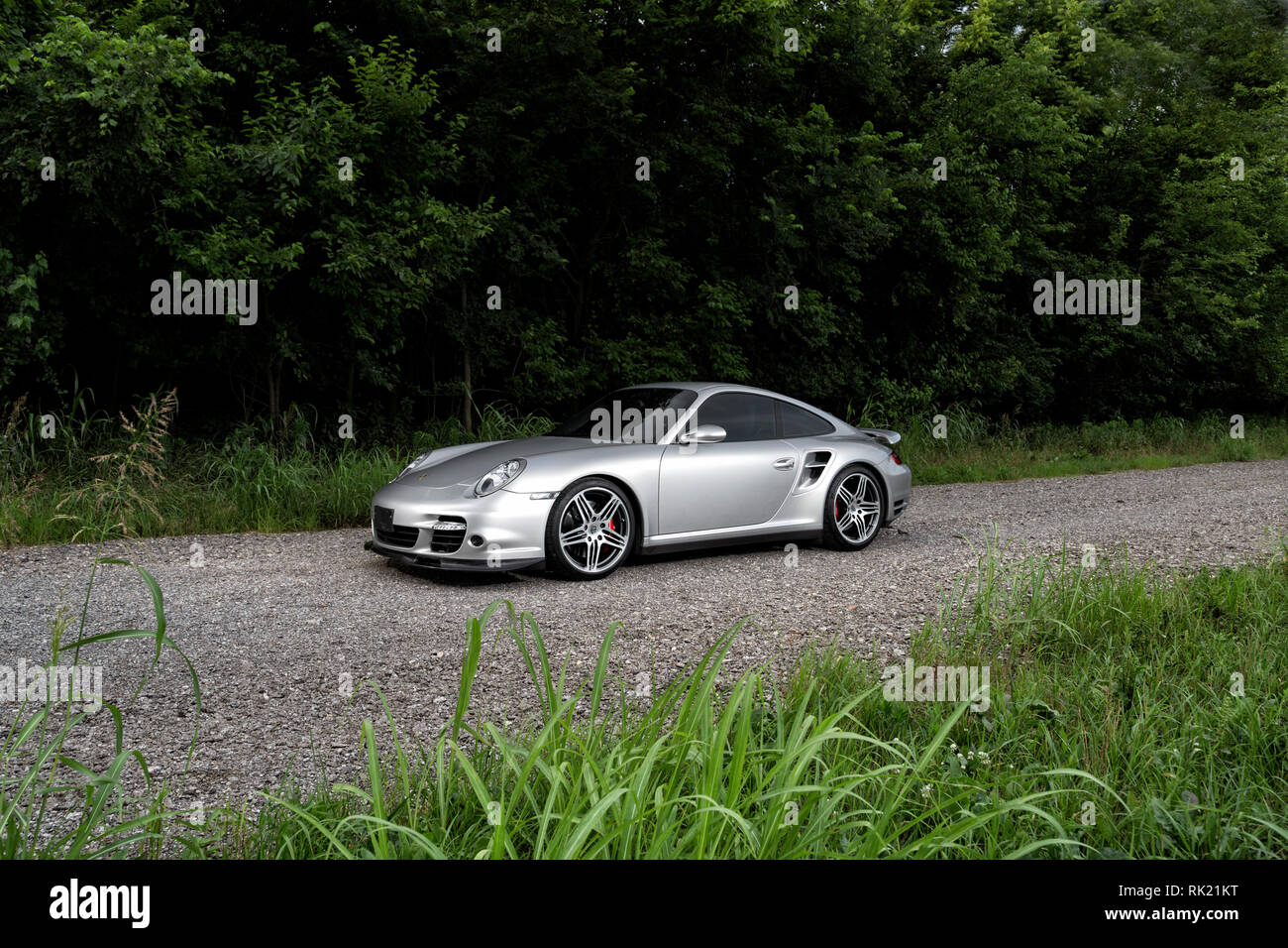 Porsche 997 Turbo Foto Stock