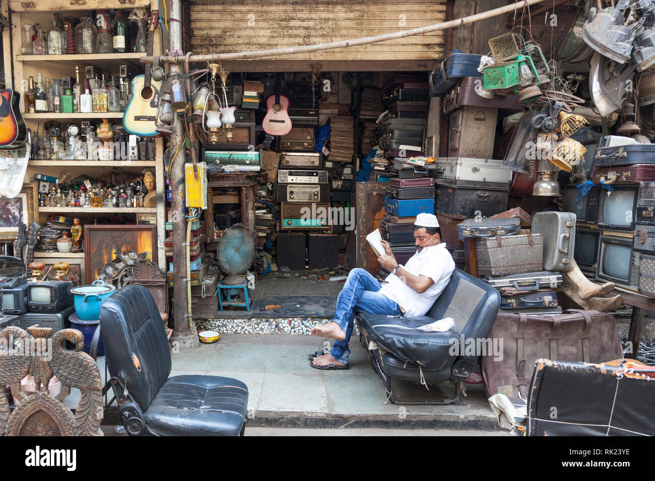 Chor bazaar, Mumbai, India Foto Stock