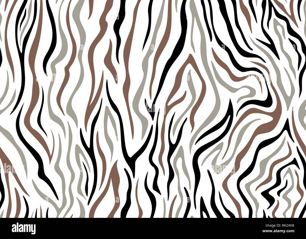 Seamless stampa zebra pattern del vettore Illustrazione Vettoriale
