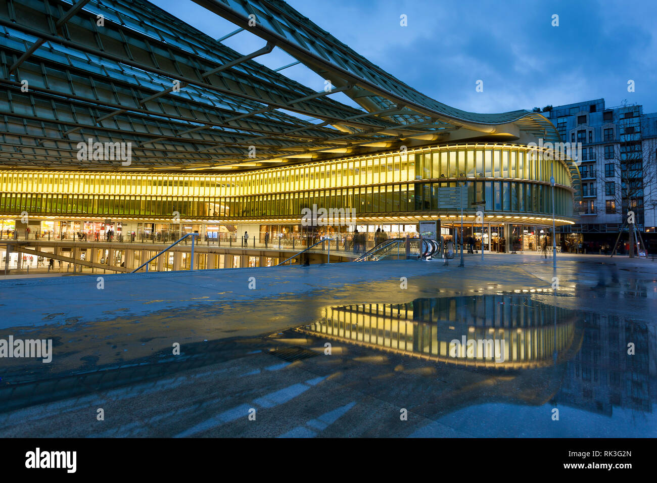 Forum des Halles, Parigi, Francia Foto Stock