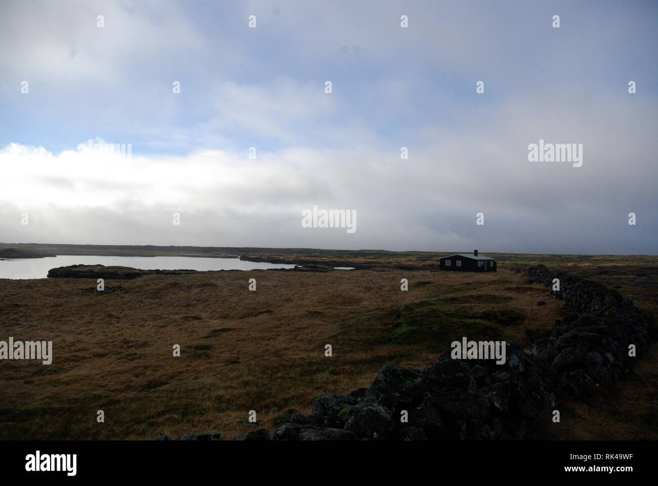 Landschaft auf Island Foto Stock