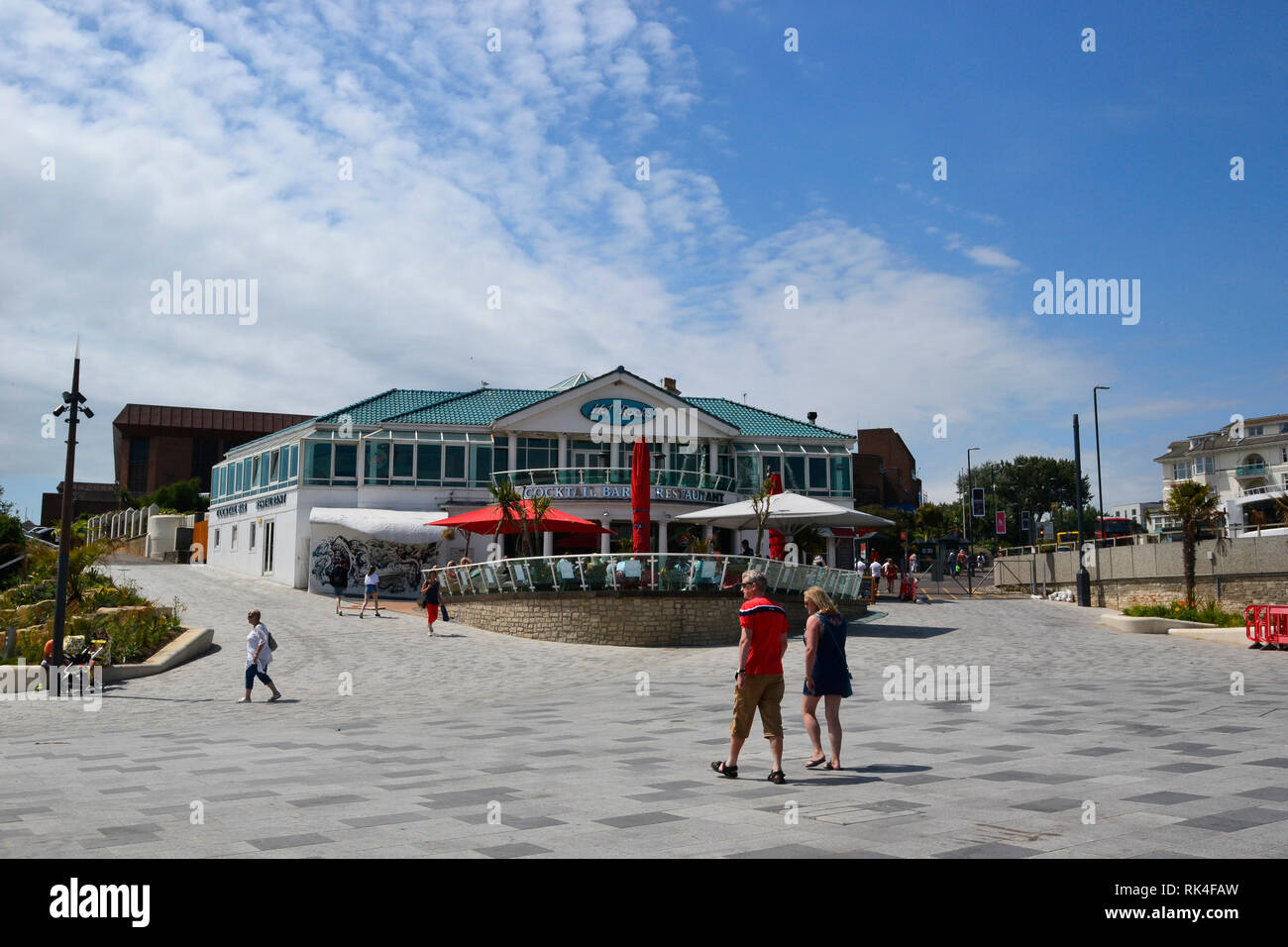 Hot Rocks Cocktail Bar e ristorante, Bournemouth, Inghilterra, Regno Unito Foto Stock Hot Rocks Cocktail Bar e ristorante, Bournemouth, Inghilterra, Regno Unito Foto Stock