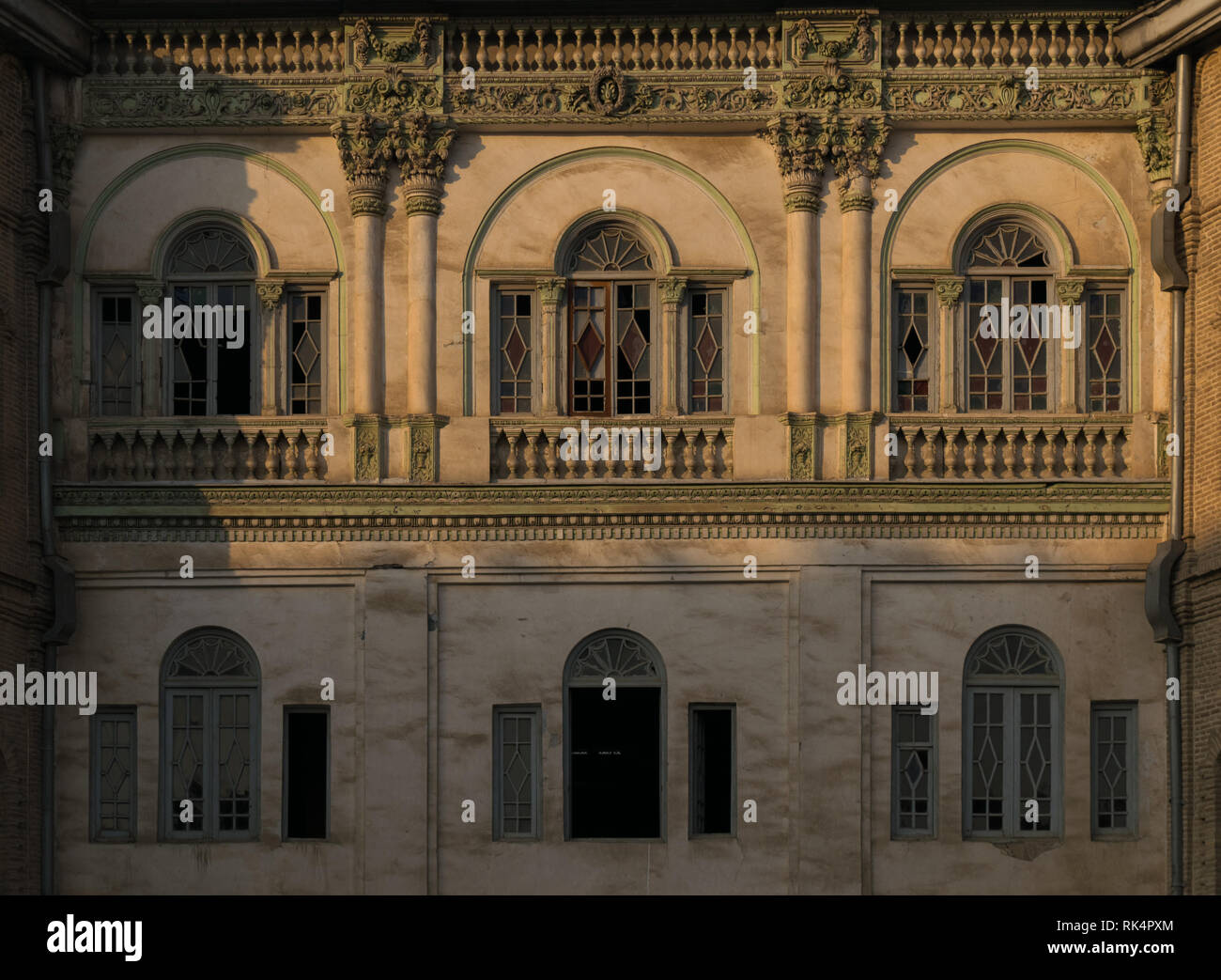 Tehran Università di Arte ,Bagh-e Melli Foto Stock