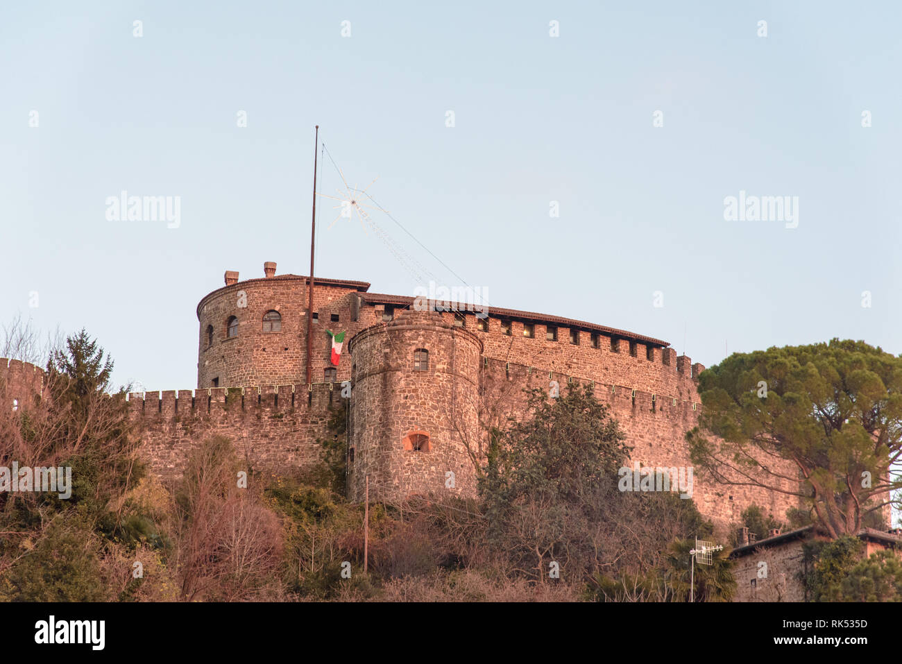 Gorizia al tramonto Foto Stock