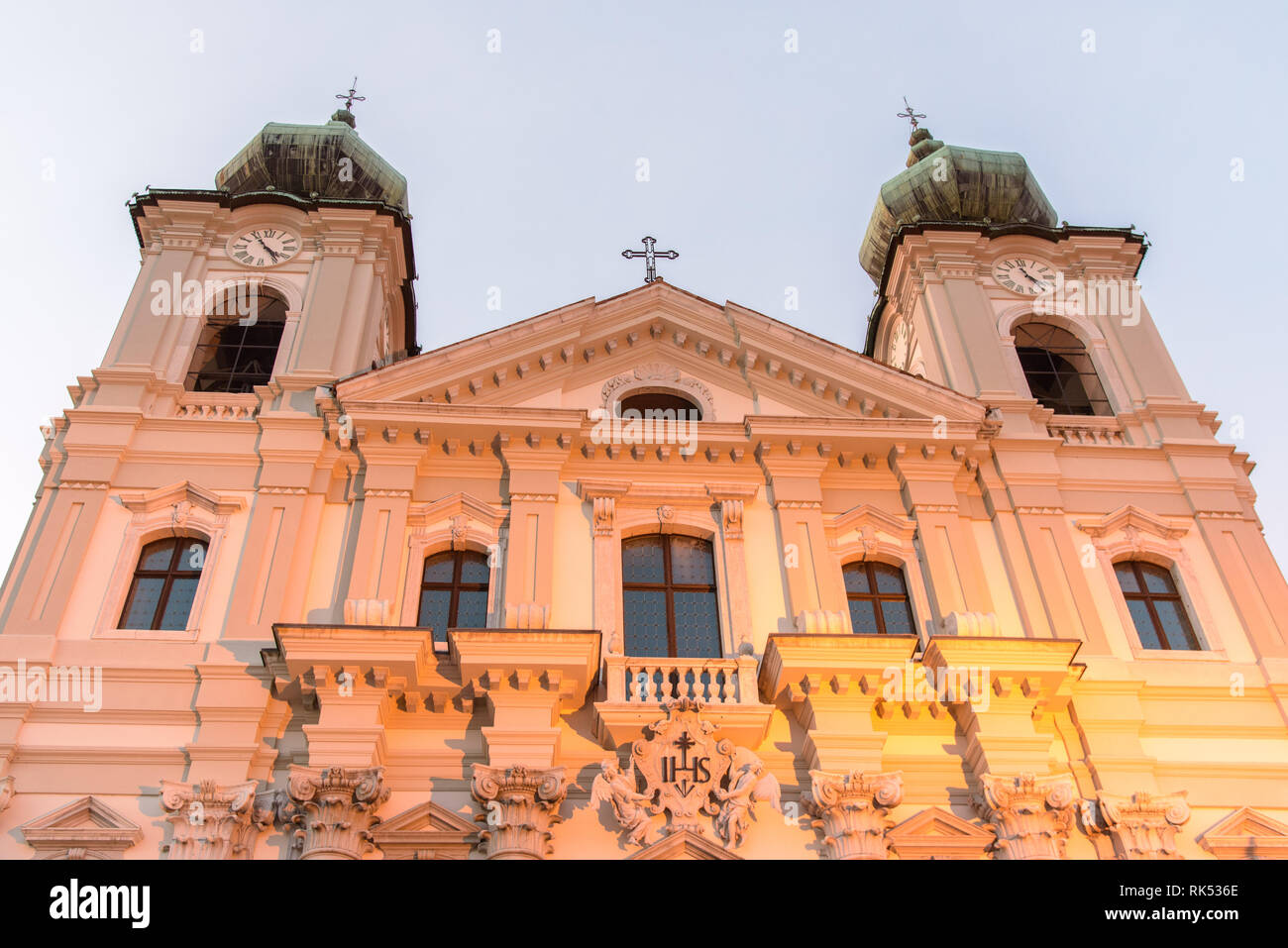 Gorizia al tramonto Foto Stock