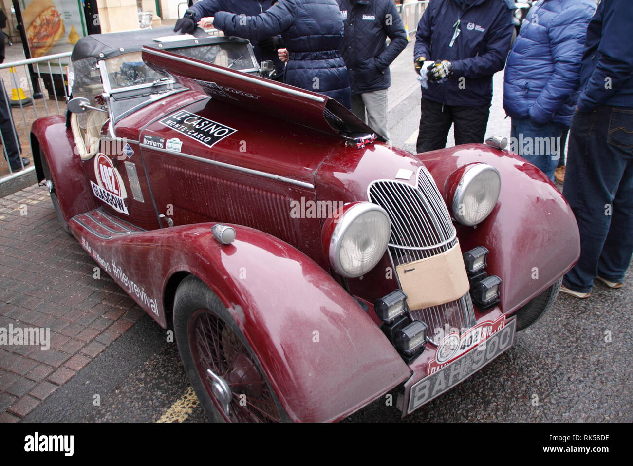 Rally di Monte Carlo Banbury 2019 Foto Stock