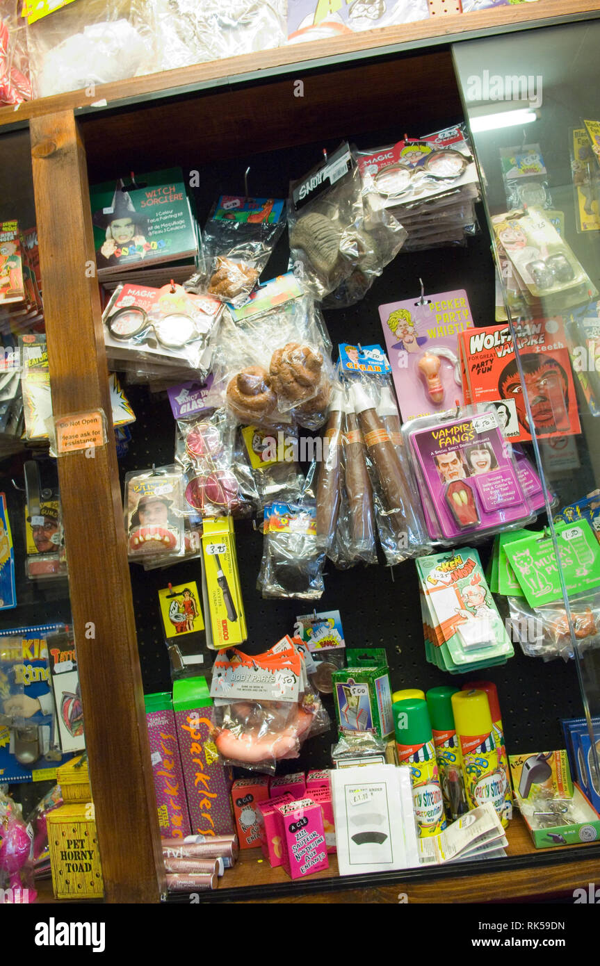 International Magic Shop - Londra che vende trucchi di magia e scherzi. Foto Stock