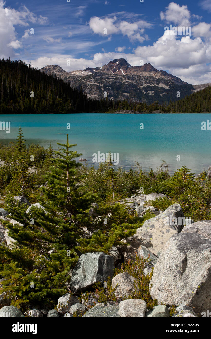 Joffre Laghi Parco Provinciale, Sea to Sky Regione, British Columbia, Canada Foto Stock