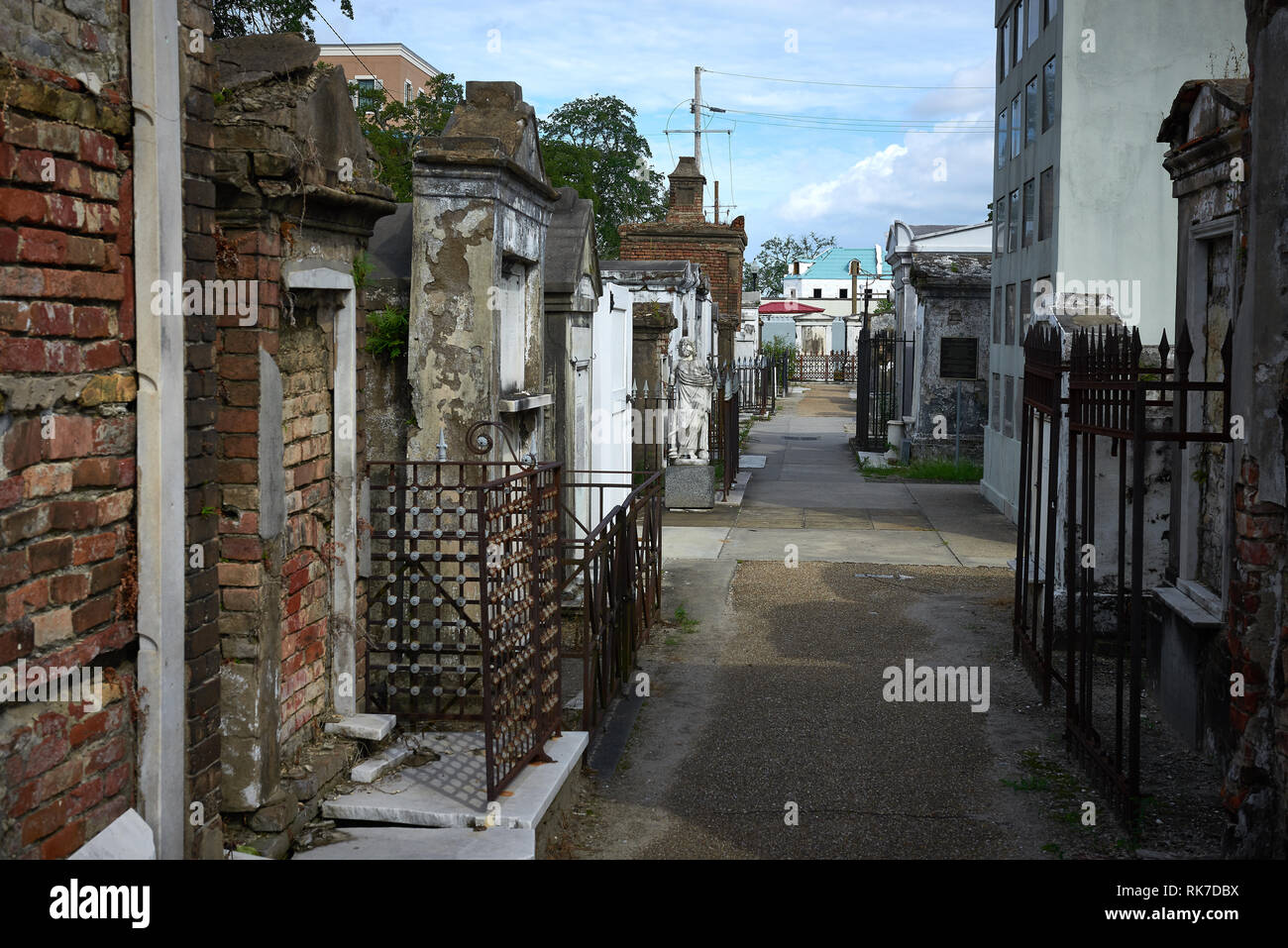 San Luigi cimitero n. 1 New Orleans Foto Stock