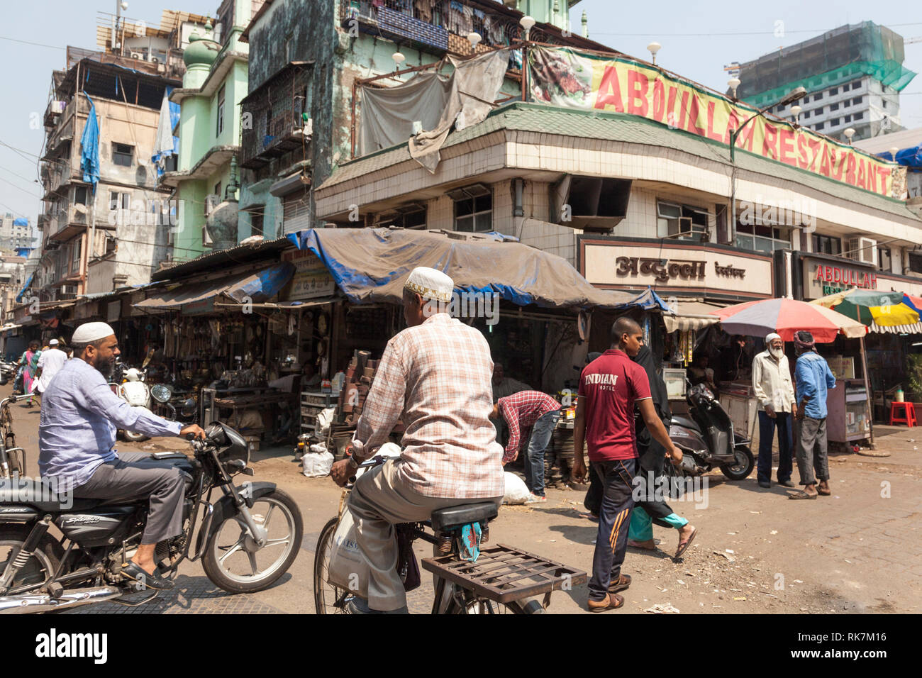 Mercato in Mumbai, India Foto Stock