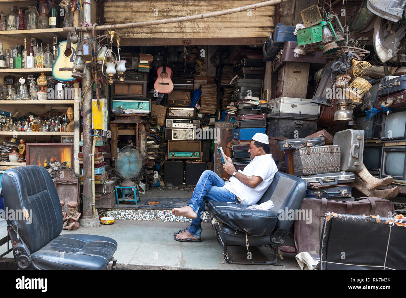 Chor bazaar, Mumbai, India Foto Stock