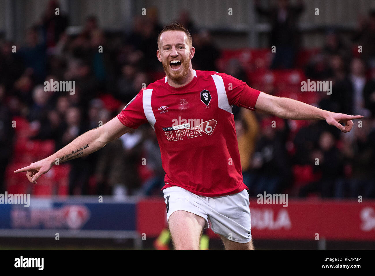 Adam Rooney. Salford City FC. Foto Stock