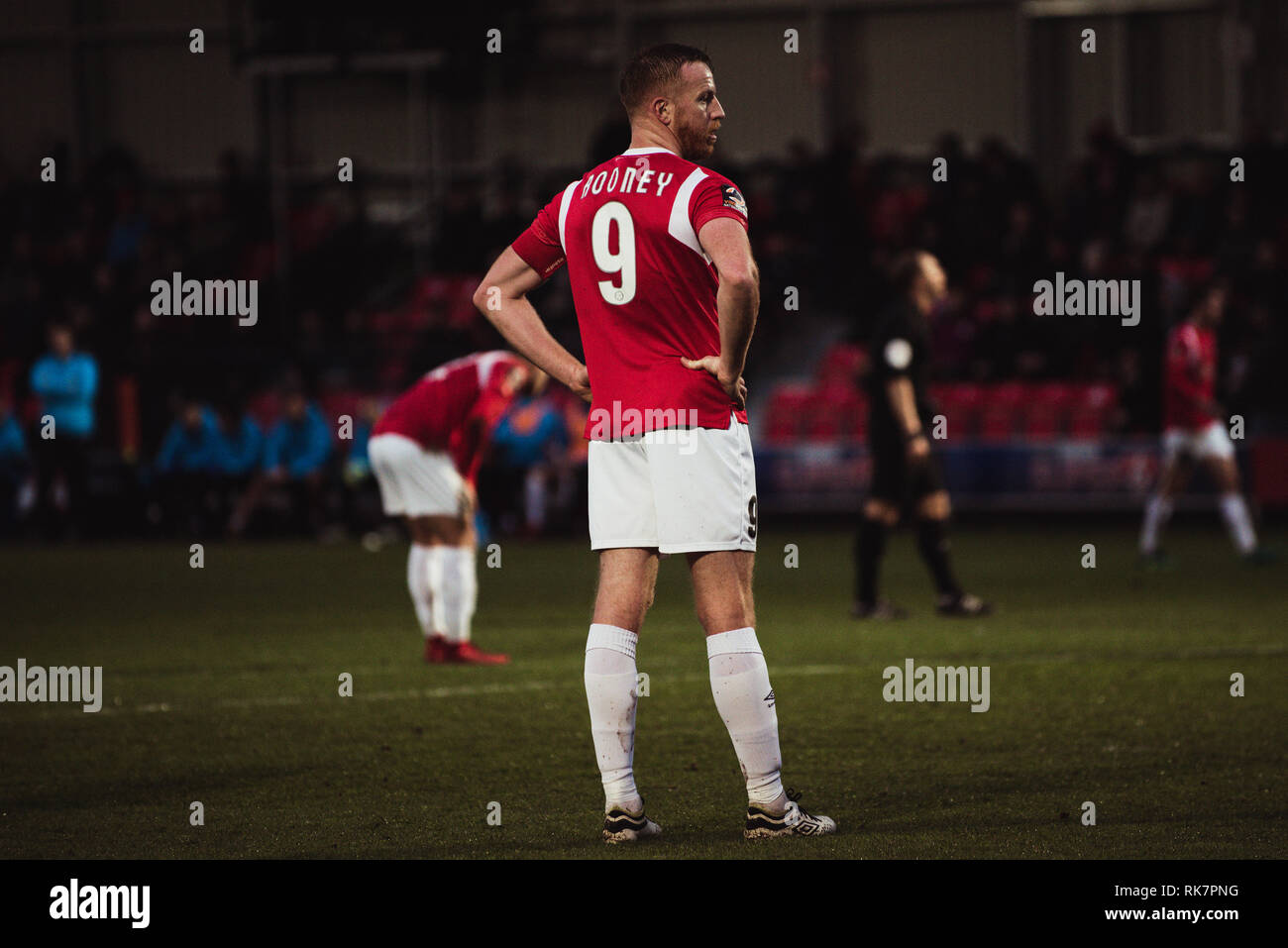 Adam Rooney. Salford City FC. Foto Stock