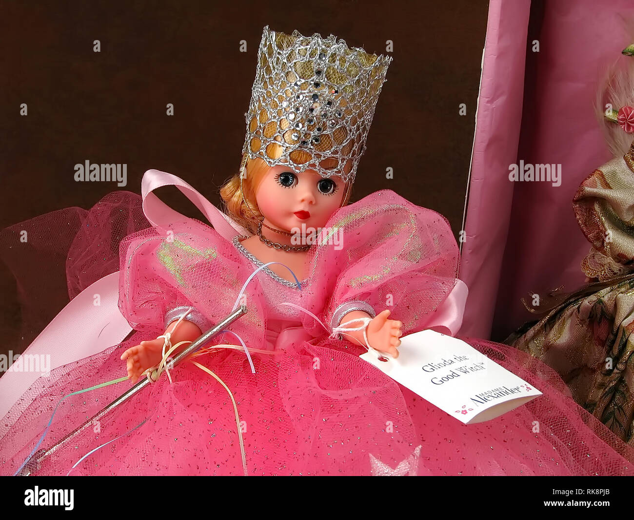 Vintage Collezionismo Madame Alexander Glinda la Buona strega bambola. Foto Stock
