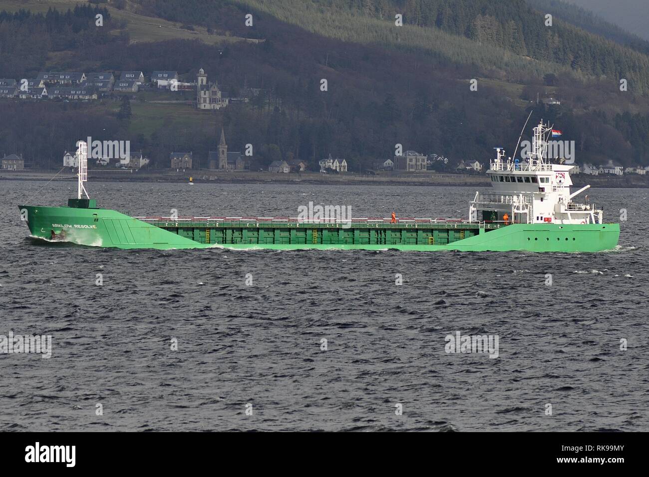 ARKLOW RISOLVERE DI ARKLOW SHIPPING COMPANY, coinvolti nel trasporto merci per via marittima SOCIETÀ IN PIANI BREXIT DAL SEGRETARIO DI STATO CHRIS GRAYLING. Foto Stock