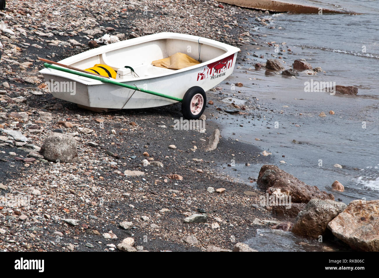 Porto di Rio Marina Foto Stock