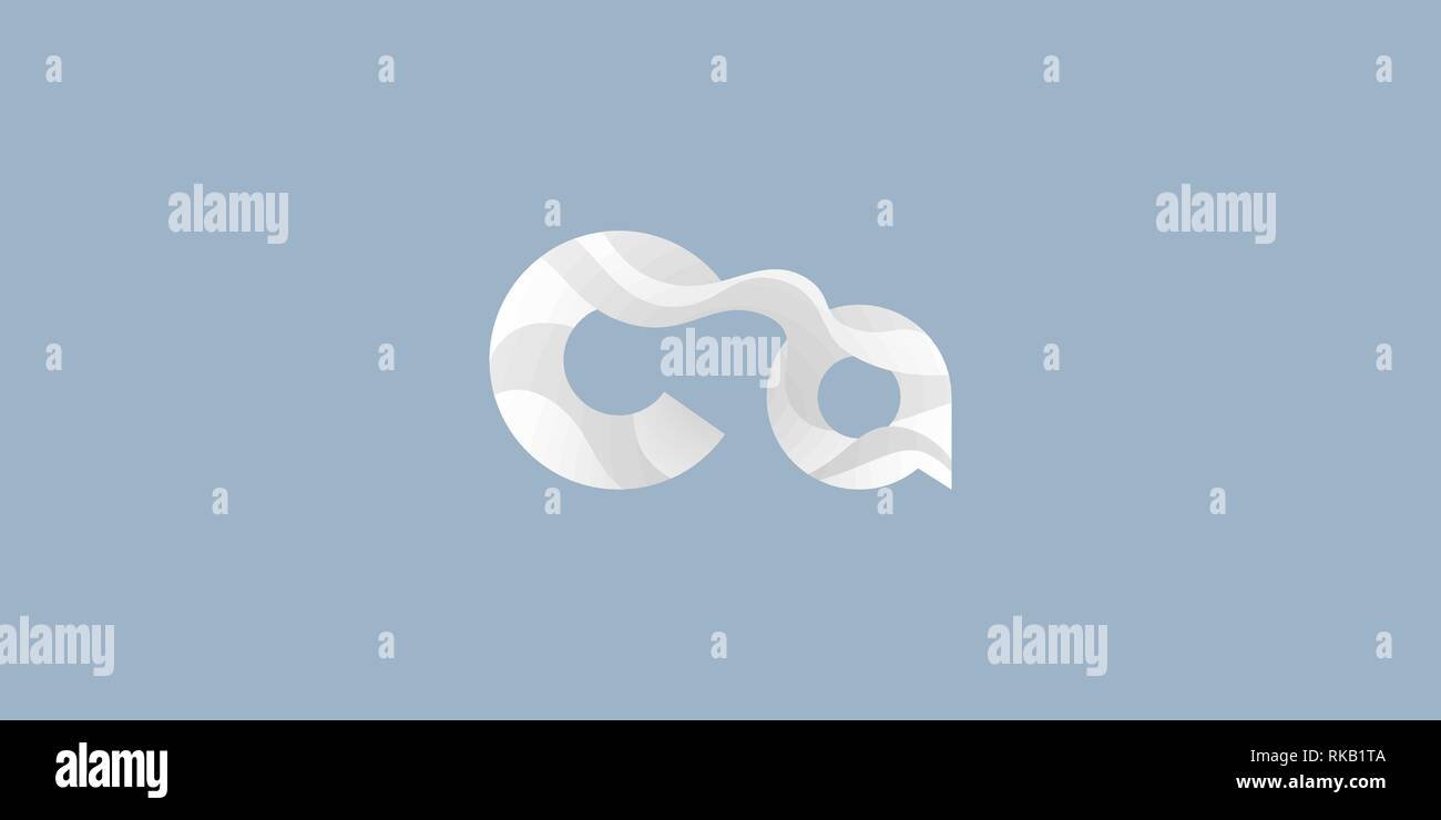 Calcio Ca elemento chimico Illustrazione Vettoriale