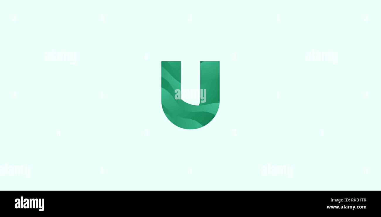 Uranio u elemento chimico Illustrazione Vettoriale