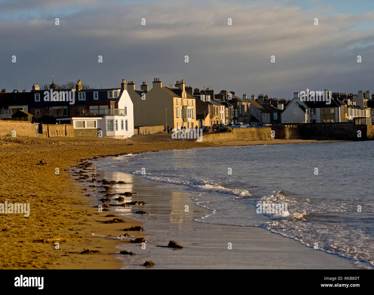 Elie beach, Fife, Scozia Foto Stock