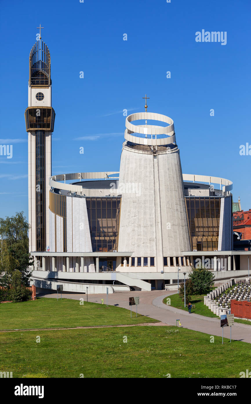 La divina Misericordia nel Santuario Lagiewniki distretto della città di Cracovia in Polonia. Foto Stock