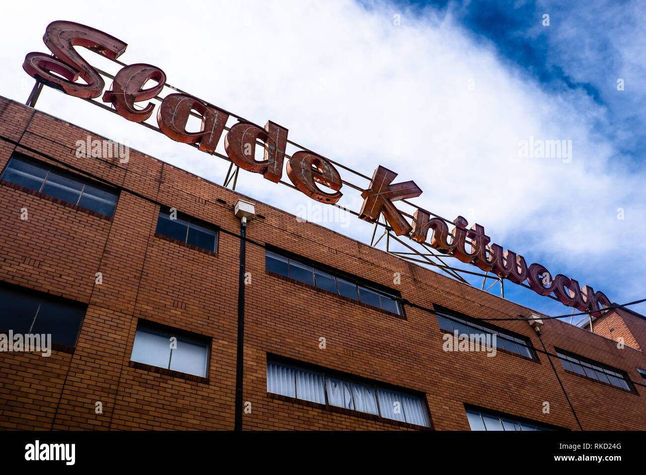Strade di Melbourne, Australia Foto Stock