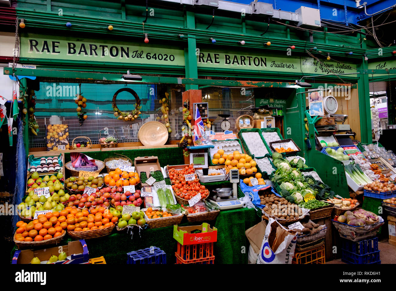 Newport Market, Newport City in Galles, Regno Unito. Ora risviluppato. Foto Stock