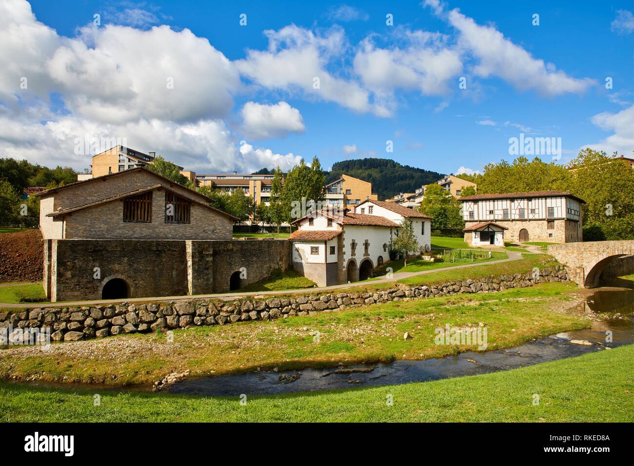 Complesso monumentale di Igartza, Beasain, Gipuzkoa, Paesi Baschi, Spagna, Europa Foto Stock