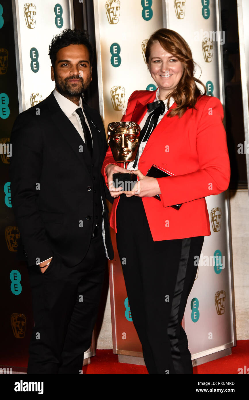 Londra, Regno Unito. 10 Febbraio, 2019. Arrivers a EE British Academy Film Awards nel 2019 dopo-cena presso Grosvenor House il 10 Feb 2019. Credito: Picture Capital/Alamy Live News Foto Stock