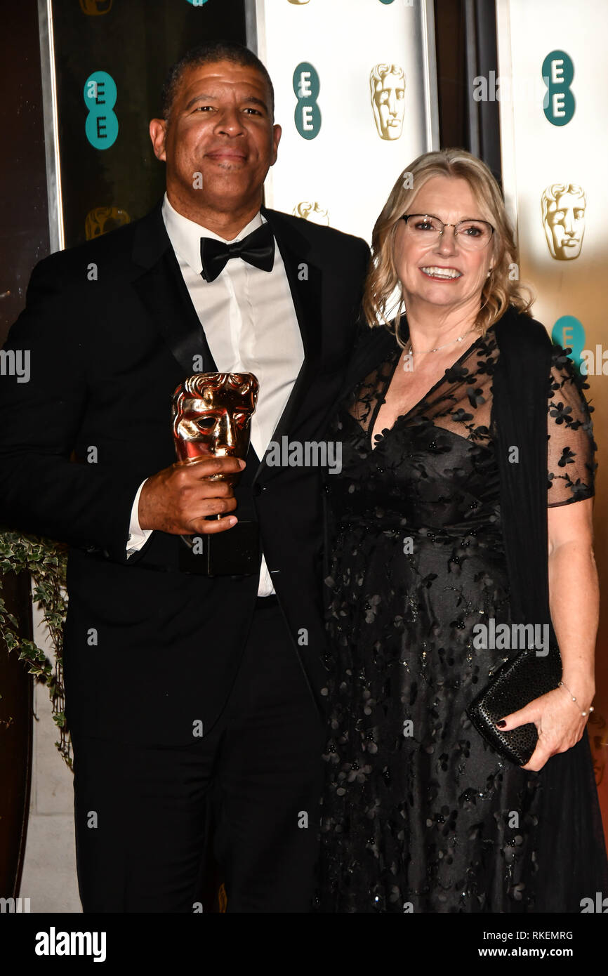 Londra, Regno Unito. 10 Febbraio, 2019. Arrivers a EE British Academy Film Awards nel 2019 dopo-cena presso Grosvenor House il 10 Feb 2019. Credito: Picture Capital/Alamy Live News Foto Stock