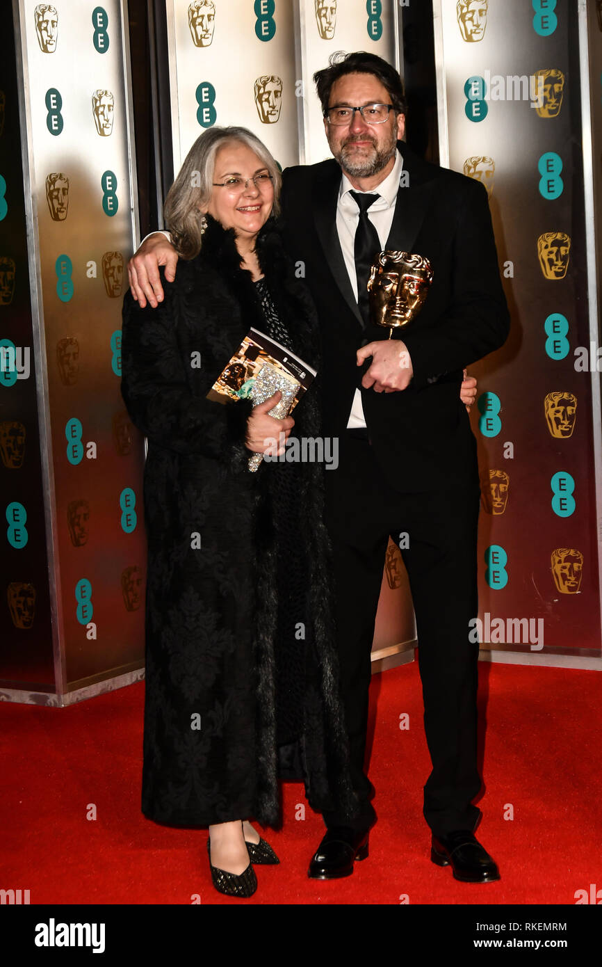 Londra, Regno Unito. 10 Febbraio, 2019. Arrivers a EE British Academy Film Awards nel 2019 dopo-cena presso Grosvenor House il 10 Feb 2019. Credito: Picture Capital/Alamy Live News Foto Stock