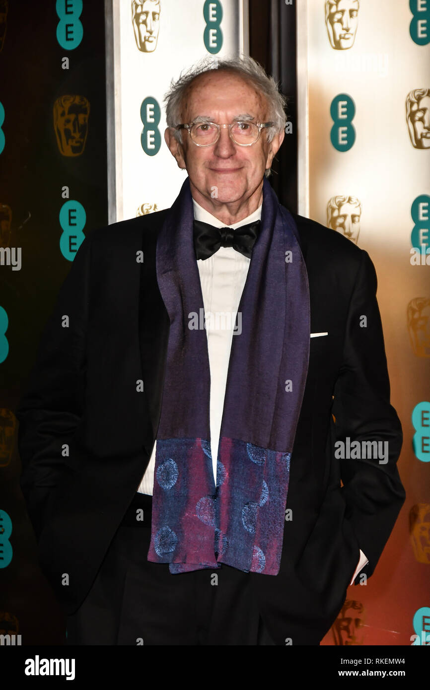 Londra, Regno Unito. 10 Febbraio, 2019. Jonathan Pryce Arrivers a EE British Academy Film Awards nel 2019 dopo-cena presso Grosvenor House il 10 Feb 2019. Credito: Picture Capital/Alamy Live News Foto Stock