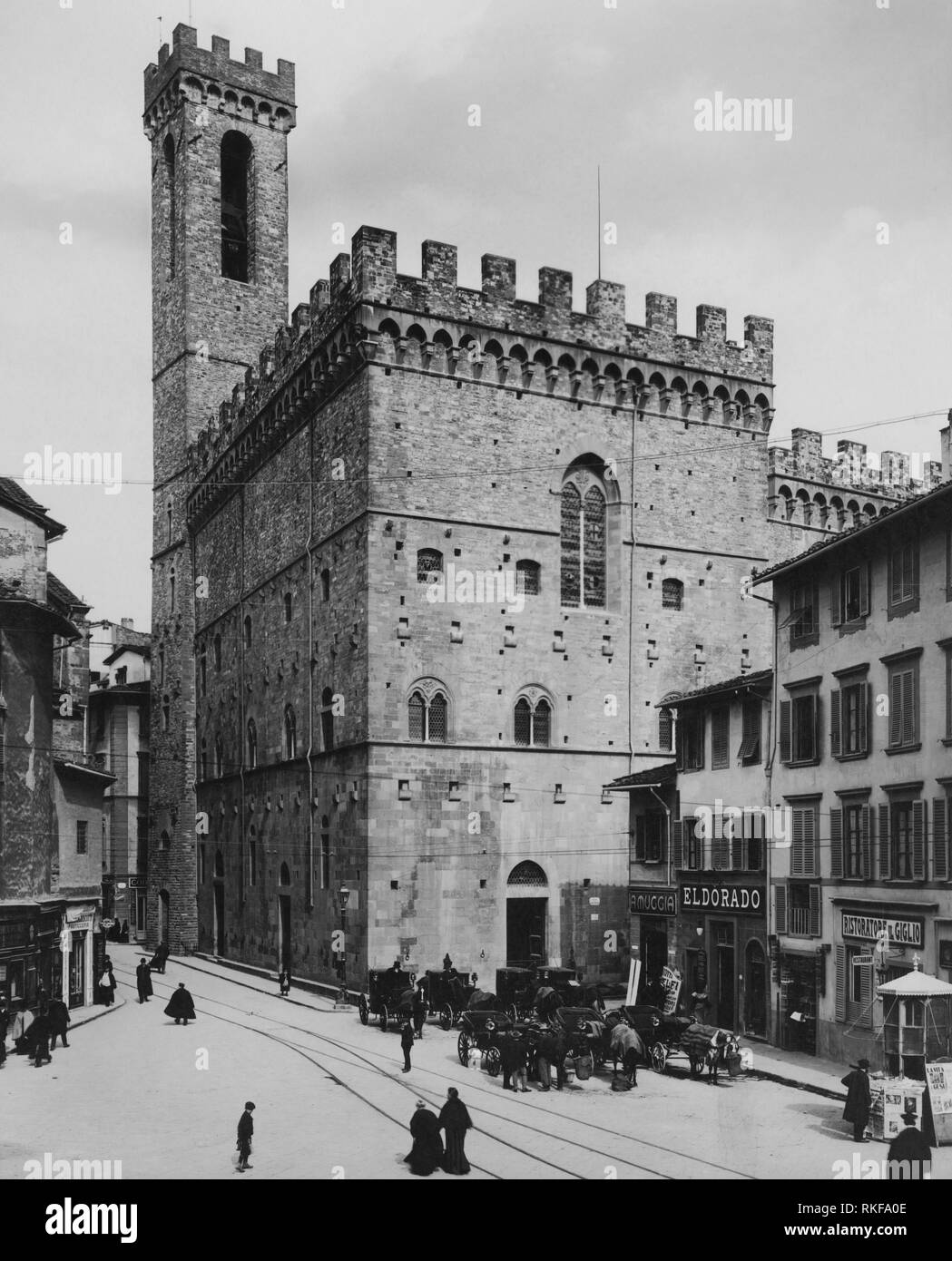Museo nazionale del Bargello Firenze 1900-10 Foto Stock